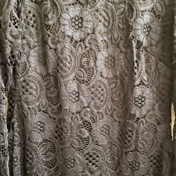 ROBBIE BEE~LACE DRESS~PULLOVER~NAVY~S - Picture 6 of 6